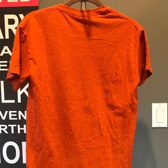 🛼🍕🍭NHL Philadelphia Flyers hockey team short sleeve T-shirt orange retro - Picture 4 of 4